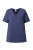 Ulla Popken Shirt  blauw / zwart
