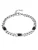 True Rebels Armband  zwart / zilver