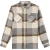 Malelions Junior Property Flannel | Black/Off-White
