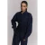 Alix the Label getailleerde blouse – donkerblauw
