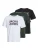 JACK & JONES Shirt  grijs / donkergroen / zwart / wit