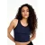 Geribbelde Mouwloze Crop Top