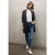 Street One Studio Dames Open vest in Grijs