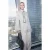 Trendyol Modest Dames Meerkleurig Gestreept Lang Getailleerd Modest Overhemden