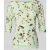 Marc Cain Regular fit blouse van katoenmix met kant