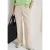 Cecil Dames High Waist broek met wijde pijpen in Loose Fit in Beige