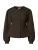 PIECES Gebreid vest ‘PCSILLY’  donkerbruin