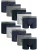Next Boxershorts  marine / navy / lichtgrijs / zwart