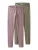 TWO SOON Leggings  groen / lila / wit