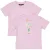 QPI Mini T-shirt met backprint roze