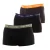 Pack-3 Boxers ademende stof en anatomische voorkant U2664G heren