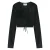 Vrouwen crop top T-shirt Sixth June Cordon Details