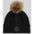 Lauren Ralph Lauren Muts met pompon van imitatiebont