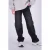 Vingino Cristie high waist straight leg jeans – zwart