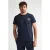 Petrol Industries regular T-shirt met backprint donkerblauw