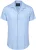 Desoto Short Sleeve Overhemd Casual Lido Lichtblauw