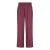 HARPER & YVE wide leg high waist broek donkerpaars
