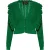 Faina Vest Dames Bosgroen
