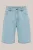 Blue Ridge – Heren relaxed fit denim short – Relaxed Fit – Lichtblauw – Katoen –