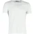 Versace logo T-shirt met ronde hals in wit katoen