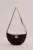 WE Fashion – Meisjes crossbody teddy tas – Regular fit – Donkerbruin –
