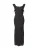 TOPSHOP Jurk ‘MANA’  zwart / wit