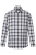 Men Plus Overhemd  grijs / zwart / wit