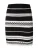 ABOUT YOU Rok ‘Pernilla’  zwart / wit