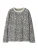 NAME IT Shirt ‘NKFVELDA’  lichtgrijs / lichtlila / zwart