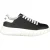 Gaelle Paris Zwarte Polyurethaan Heren Sneaker