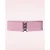 Lauren Vintage stretchriem in lichtroze