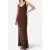 Another-Label maxi jurk bruin