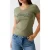 GUESS Ss Logo Hot Fix Tee Lichen Leaf Green