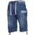 Enzo | Heren elastische denim shorts