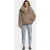 ALTER EGO Novi Fur Jacket Taupe