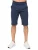 Enzo | Heren Slim Fit Stretch Chino Shorts – Blauw