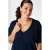MS Mode top Plus Size – donkerblauw