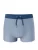 SCHIESSER Zwemshorts ‘ Ocean Swim ‘  blauw / wit