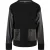 Boss Fanalian-sweatshirt van kunstleer voor dames (Zwart)