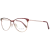 Ted Baker Cat Eye Womens Bourgondy TB2255 Aure Glazen frames