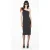 PINKO Cuvette Dress Black/orange