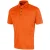 Island Green Heren Gestikt Golf Poloshirt (Gebrande sinaasappel)