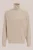 WE Fashion – Heren regular fit trui met quarter-zip en structuur – Regular fit – Beige – Katoen –