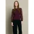 LOLALIZA top – donkerrood