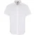 Premier Heren Poplin Stretch Overhemd met Korte Mouwen (Wit)