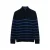 Gestreept katoen sweater met halve rits Superdry