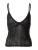 LENI KLUM x ABOUT YOU Gebreide top ‘Liv’  zwart