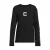 Coolcat longsleeve met printopdruk Lennon zwart