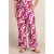 Ivy Beau wide leg regular waist broek roze