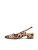 nae Vegan Shoes Slingpumps ‘Zurie’  bruin / zwart